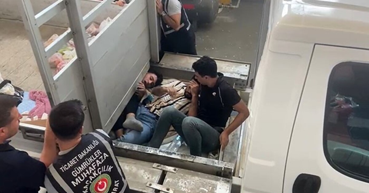 Ekipler şaşkına döndü: Kaçak göçmenlerin akılalmaz yöntemi