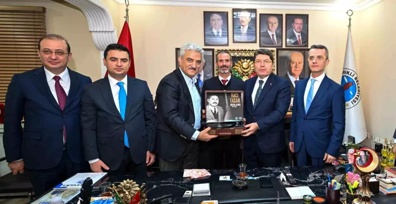 Adalet Bakanı Yılmaz Tunç, Kırıkkale’de Çerikli Beldesini Ziyaret Etti