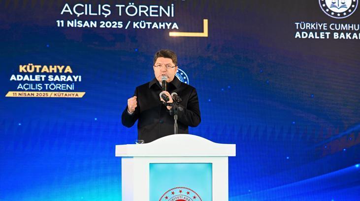 Adalet Bakanı Tunç, Kütahya’da konuştu! ‘Güçlü bir Türkiye inşa edeceğiz’